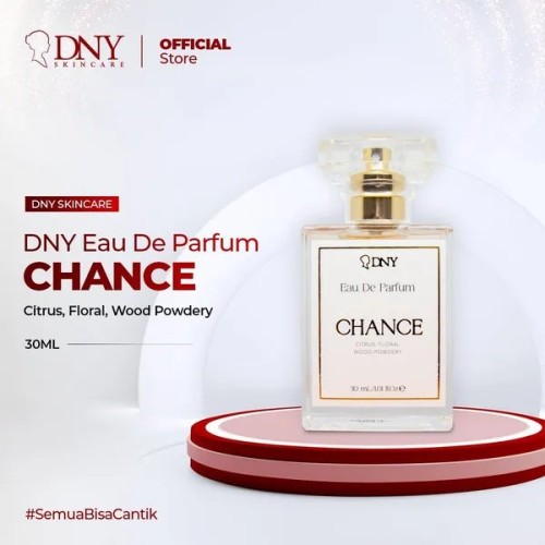 DNY Skincare Eau De Parfum Chance - Wangi Elegant Citrus, Floral, & Wood Powdery