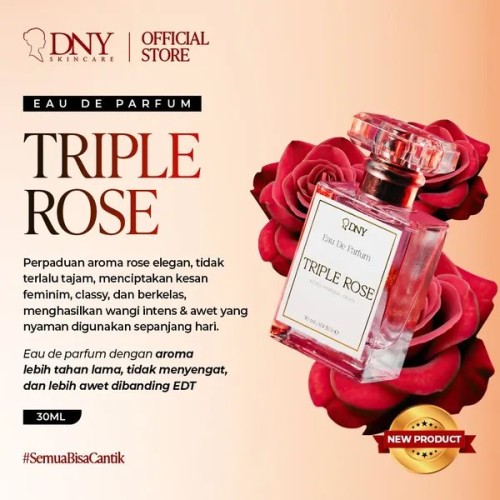 DNY Eau De Parfum Triple Rose