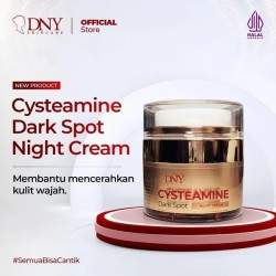 DNY Skincare Cysteamine Dark Spot Night Cream - untuk Membantu Mencerahkan dan Membantu Menyamarkan Noda Hitam Pada Wajah