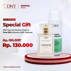 DNY SKINCARE - Eau De Parfum Chance Free Gift Aloevera Milk Cleanser