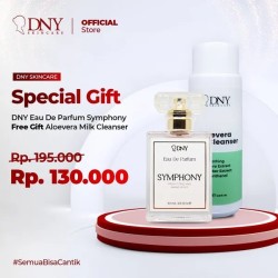 DNY SKINCARE - Eau De Parfum Symphony Free Gift Aloevera Milk Cleanser