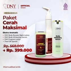 DNY Skincare Paket Cerah Maksimal - Ekstra Aromatic untuk kulit badan