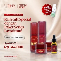(Free Calendula Milk Cleanser With Scent) Paket DNY Skincare Flek Series