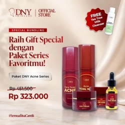 (Free Tea Tree Milk Cleanser With Scent) Paket DNY Skincare Acne Series